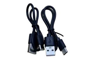 USB a to USB C Cable 20cm Black
