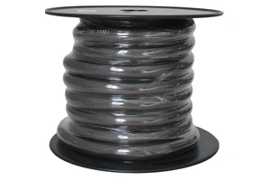 OFC Power Cable 0 Gauge Car Audio Battery Wire Pure Copper Conductor with Flexible PVC Insulation Manufactured by Supplier