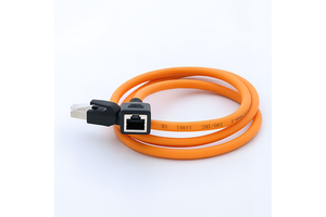 KRONZ Industrial RJ45 Extension Cable High Flexible Cat7 Cat8 Female to Male Screw Locking Shielded 10Gbps Ethernet Network Cord