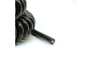 Hot Selling 7 Core Copper PE Insulated 300-500V Curly Spring Spiral Truck Trailer Cable 6x1.0mm+1x1.5mm