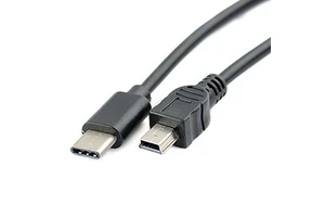 USB Type-C Male to Mini USB Male OTG Cable for Camera