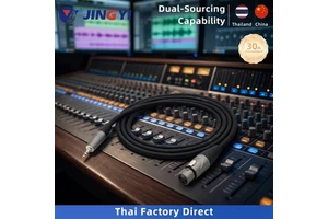 Mic Link Cord Studio Recording Live Stage Mixer Amplifier Audio Plug to Female XLR Balanced Audio Cable