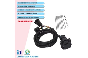 HC3Z-15A416-A 56070 7 Pin Trailer Wiring Harness Cable Assembly for Ford F250 F350 F450 F550 Super Duty 2017-2022 HC3Z15A416A