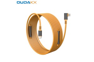 32ft 10M USB 3.1 Extension Cable 90Degree USB C Active Extender With Signal Booster 10Gbps Data Cable For Fuji Camera VR Laptop