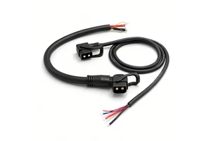 High Current New Energy Electric Vehicle Motorcycle 2+6 Charging Plug Connector PVC Power Cable