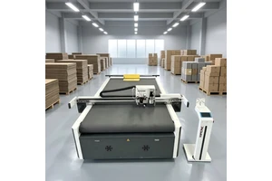 Digital Sample CNC Cutting Machine Plotter With Auto Feeding Table for Fast Food Box Die Digital Flatbed CNC Cutter Plotter