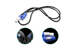 AICPOSE Stage Light Equipment Dmx AC Powercon Cable in and Out Power Cables and Dmx Cables