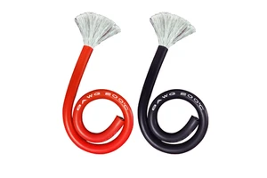 Custom Extra Soft Lithium Solar 3AWG 15mm2 20mm 35mm 35 mm 70mm2 Flexible Power Silicone Wire and Cable for DC Lithium Battery
