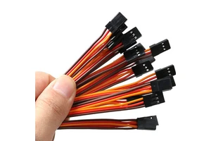 JR Futaba Connector 22AWG Servo Signal Cable 150mm Tin Lead Tail Wire for Female Male RC Helicopter Drone Car Electrical Toys