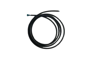 2-Pin Connector Sensor Cable, Industrial Equipment Wiring Harness Custom Black Flexible Electrical Cable for Automation Devices