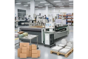 Digital Box Cutter Custom Corrugated Cardboard Hot Stamping Cardboard Vibrating Oscillating Knife Cutting Machines With Ce