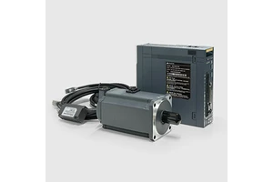 Three-Phase 220VAC 1KW 3000rpm AC Servo Motor Kit With Brake And Drive Cable Waterproof Protection IP67
