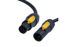 LED Power Connector Cable - DC Power Jack to 2-Pin Wire for 12V/24V LED Strip Light, CCTV, Adapter, Lighting System