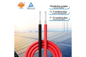 Solar Cable Certification Battery Flexible Photovoltaic Cable Tinned Copper Conductor XLPE PV1-F/H1Z2Z2-K 0.6kV Speaker Wire