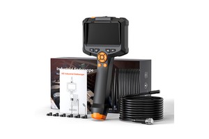 950mm Hard Cable 4.3 Inch IPS HD Screen CMOS 1 Year Portable Handheld Industrial Endoscope Mini Camera for Car Detector Pipeline