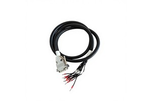 Asaze Rae D-SUB 15 Pins Male Connector And Flying Leads1.5m Wiring Harness