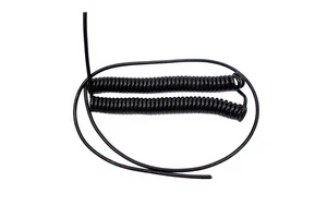 8-core 9-core Flat Overhead Spiral Cable Oxygen-Free Copper Conductor PVC/PE/TPEE/F46 Insulation -40 +85C