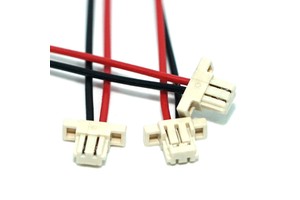 OEM Cable Assembly Custom 2-Pin JST SUHR-02V-S-B 0.8mm Pitch Wiring Harness for Microphones, Loudspeakers, Capacitors