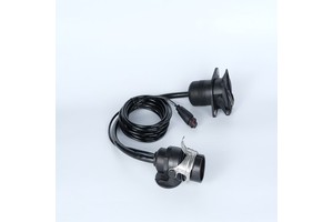 OEM/ODM Custom 7Pin Truck Trailer Spiral Cable Wiring Harness PVC Copper Core Waterproof Connector Y-Type Cable Assembly