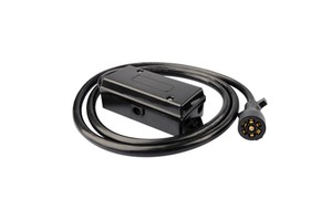 S20 Heavy Duty 7 Way Trailer Cable with Junction Box Trailer Cord for Camper RV