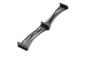 Idc Single Row Connector 2.54mm Pitch 12Pin Flat Ribbon Plug Servo Extension Cable Single Row Connector