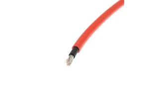 TUV Certificate DC1500V SOLAR CABLE PV1-F 1*6MM² BLACK PER METER