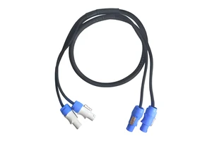 PVC Jacket Twisted Pair Xlr Plug Speakon Cable Audio & Video LED Power Cable for Stage Light Beam Lamp Speaker Instrument