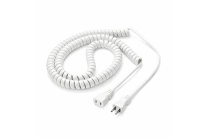 PSE Plug Standard Flexible Coiled Industrial High End Power Cord Cable For Beauty Machines