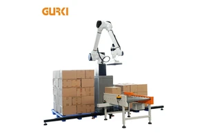 GURKI CE Certified And 1Years Warranty 30KG Payload Automatic Carton Robot Palletizer For Warehouses
