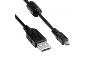UC-E6 USB Mini-B Universal Digital Camera Data Transfer Cord 8 Pin Camera USB Power Charger Cable for Nikon Sony Olympus Pentaxi