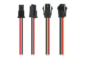 Custom Shielded Braided Pure Copper Core Molex Jst 1.0mm 1.25mm Wire Female Plug Jst Sh Zh Ph Xh Custom Cable Assembly Factory