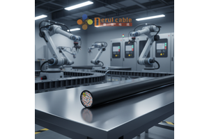 Multi-Core Flexible Cable for Automatic Industrial Robots