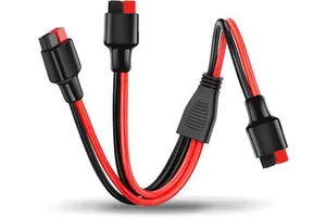 12AWG Solar Panel Charging Extension Y Splitter Cord Wire Cable for Solar Generator Power Station