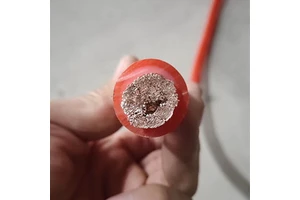 Flexible Tinned Copper Copper Conductor Silicone Cable/rubber Cable UL3375/battery Cable