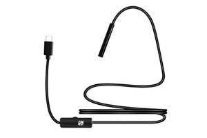 2026 Hot Sale 3-in-1 1m Soft Cable 6&8 LED Mini Micro USB Type-C Endoscope Borescope Camera CMOS IP67 Waterproof Wide-Angle