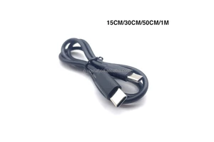 Manufacturer Customized 15cm 20cm 2A USB Type-C to Type-C Fast Charging Cable with PVC Jacket for Camera Use
