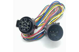 Trailer Wiring Kit Truck Trailer Tow 7 Way Wiring Harness Car Towing Trailer Hitch Tow Wire Harness Bar Plug Cable