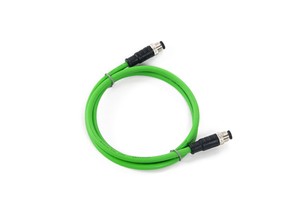Shenzhen Factory Wholesale Industrial Connector Cables M12 Ethernet Cable
