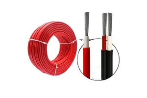 1.5mm 2.5mm 4mm 6mm 10mm 25mm square Photovoltaic Wire Tinned Copper Single Core Wire PV1-F Solar Photovoltaic Cable