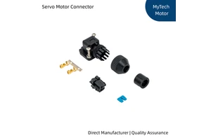 2P I/O KIT Rectangular Brake Plug Angle Plug Cable Mt Crimp Socket JN4FT02SJ2-R Mitsubishi Servo Motor Connector