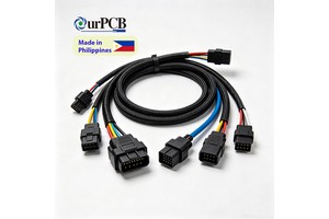 Professional Industrial Automation Wire Harness Assembly Custom Sensor Control Cable Harness for Robotic Systems Factory Wiring