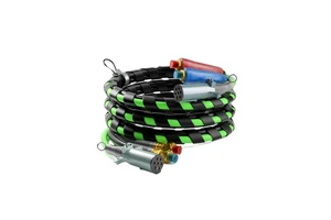 15ft 3-In-1 7 Core 100% Pure Copper ETL Certified Trailer Cable for Tractors and Trailers-Trailer Parts & Accessories
