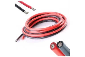 Rubber Headphone Cable Tidy 600V Silicone Flexible Insulated Spiral Heating Electric Tinned Copper