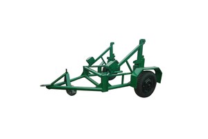 High Quality 3T/5T/8T/10T Cable Drum Trailer Cable Reel Trailer With Competitive Price