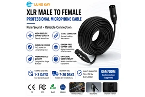 Xlr Cable High Quality 3m 5m 10m 20m 100ft Audio Mic Cable Xlr Connector Profecional 3 Pin Male to Female Microphone Xlr Cables
