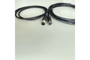 M12 A Code 8Pin Male Straight connector Molded Type With Custom Cable Length For Sensor And Industrial Automation Equipment