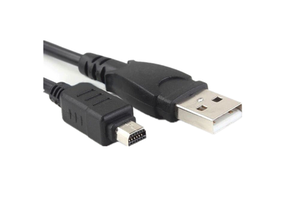 High Quality 1.5M 12Pin USB Camera Cable Data and Charging Cable for CB-USB5 / USB6 12P for Olympus