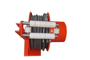Small Size Light Weight Retractable Spring Cable Reel with Stripped Ends Copper Conductor for Industrial Control Cable