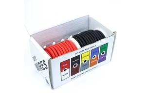 AGCR 16AWG 252/0.08Ts 3mm Stranded Heating 600V Smart Soft Silicone Battery Cable Electronic Repair Home Lighting Copper Wire