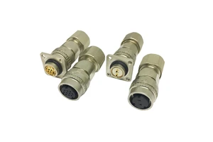 Waterproof Servo Motor Encoder Airline Plug CM10-R10P CM10-R2P Brake Brake Base Circular Metal Shell Connector